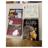 HARBACK BOOKS CHINA, EGYPT, NORDI CUISINE, MEMORY