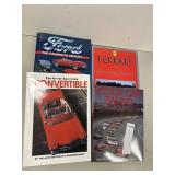 4 HARDBACK COOL CARS COFFEE TABLE BOOKS