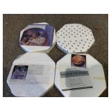 NEW COLLECTOR PLATE IN BOXES