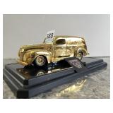 RACING CHAMPIONS - 24K GOLD PLATED 1940 FORD