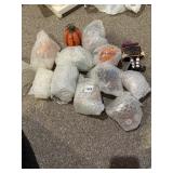 12 HALLOWEEN DECORATIVE PIECES STILL IN BUBBLE