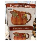 TWO NEW PUMPKIN PITCHERS INBOXES