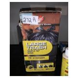 LARGE TRASH BAGS 33 GALLON 100 PLUS