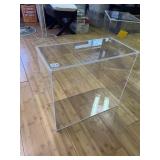 24.5X12.5X20 CLEAR PLASTIC DISPLAY CUBE