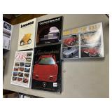 5 HARDBACK COOL CARS COFFEE TABLE BOOKS