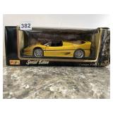 MAISTO SPECIAL EDITION - FERRARI F50, YELLOW,