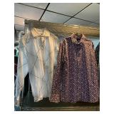 2 NEW LONG SLEEVE SHIRTS EIGHTY 8 - 100% COTTON M