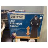 6FT ANIMATED REAPER HALLOWEEN DECORATION