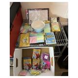 ASSORTED POST ITS, SPIDERMAN CARDS, ETC.