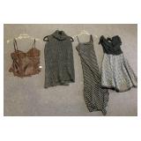 ANIMAL PRINT TOP, SEQUIN SZ 4 TOP INCLUDING NEW