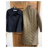 CHARLES NOLAN JACKET SZ2, QUILTED MNG JACKET,