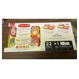 NEW RUBBERMAID SET OF 2 MEAL KITS WITH CARRY