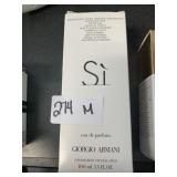 GIORGIO ARMANI 3.4 FL. OZ EAU DE PARFUM NEW IN