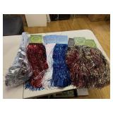 TINSEL ICICLES, WOODLAND HOLIDAY TWIRL ACCENTS