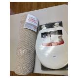 NEW ROUND TOILET COVER, DOOR MAT