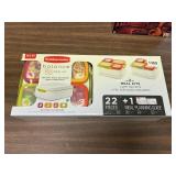 NEW RUBBERMAID SET OF 2 MEAL KITS WITH CARRY