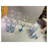 ASSORTED GLASSWARE