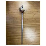 DECORATIVE REPLICA SPANISH TOLEDO SWORD