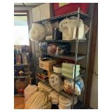 (8) ROLLING METAL SHELVES MUST COME 2ND DAY OF