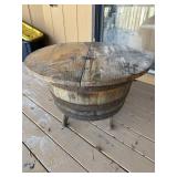 BARRL FLIP TOP TABLE