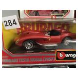 BBURAGO DIE-CAST - FERRARI TESTA ROSSA 1957, 1:24