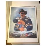24X31 AUTOGRAPHED RICHARD PETTY PORTRAIT BY