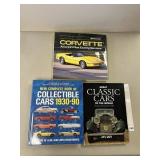 3 HARDBACK COOL CARS COFFEE TABLE BOOKS