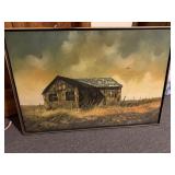 ORIGINAL PAINTING BY  HECTOR SALAS WOOD FRAME