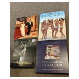 FOUR BOOKS INCLUDING EXPOSURE, ENTERTAINING AT