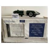 FRANKLIN MINT - 1961 JAGUAR E-TYPE DIE-CAST