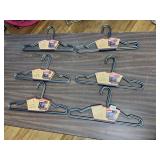 6 SETS OF 3 ALUMINUM HANGERS, NEW
