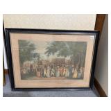 THE PROMENADE IN ST JAMES PARK  PAINTED BY EDWARD