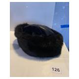 DON ANDERSON LEATHER MINK HAT