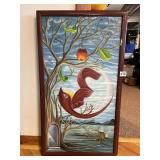 17.5X32 JEAN BAPTIST SURREALIST PAINTING ON