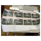 UNCUT SHEET OF US POSTAL STAMPS THAT INCLUDES 8