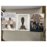 3 HARDBACK COFFEE TABLE BOOKS ON AFRICAN AMERICAN