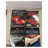 4 HARDBACK COOL CARS COFFEE TABLE BOOKS