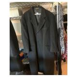 BROOKS BROTHERS OVERCOAT MADE IN ITALY SIZE LARGE