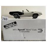 DIE-CAST MODEL - 1971 PLYMOUTH HEMI CUDA