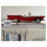 DIE-CAST MODEL - 1957 FORD FAIRLANE SKYLINER