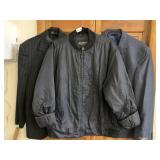 EDDIE BAUER JACKET XL, CLAIBORNE SUIT 42S,