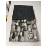 SINGLE CUP COFFEE POD STORAGE AND BASE FOR COFFEE