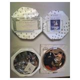 4 NEW SEALED COLLECTORS PLATES