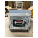 NEW GLASS SPORTS DISPLAY CAST, CHERRY TONE BASE