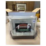 NEW GLASS SPORTS DISPLAY CAST, CHERRY TONE BASE