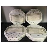 4 NEW SEALED COLLECTORS PLATES