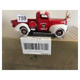 FRANKLIN MINT - 1999 CHRISTMAS TRUCK, NUMBERED