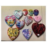 VALENTINE TINS AND LACE HEART