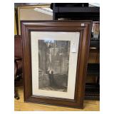 37X49 PRINT 'THE SHADOWED FACE' BY FRANK DICKSEE