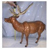 MADE IN INDIA HAND CRAFTED LEATHER WRAPPED DEER